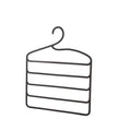 Multi-Layer Hanger for Household Wardrobe Trousers