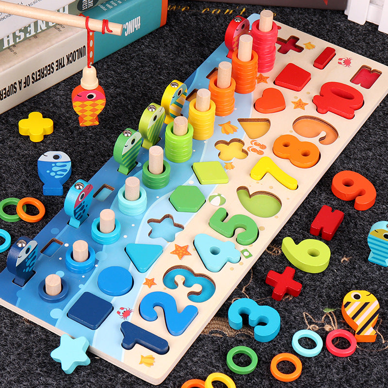 Alphabet Number Puzzle Kids | 3D Learning Toy Colorful