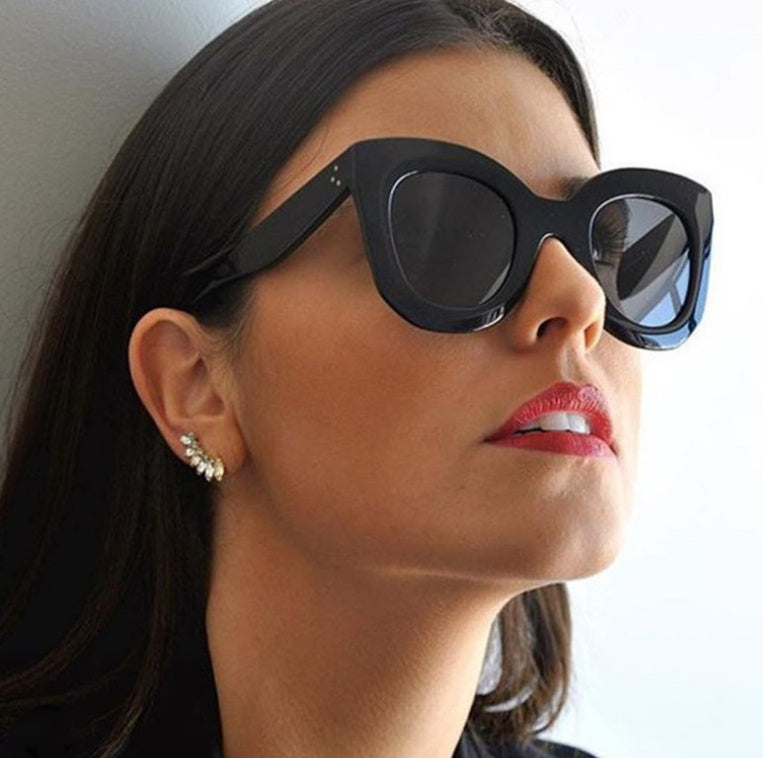 Designer Cat Eye Sonnenbrille Damen | Vintage UV400 Style