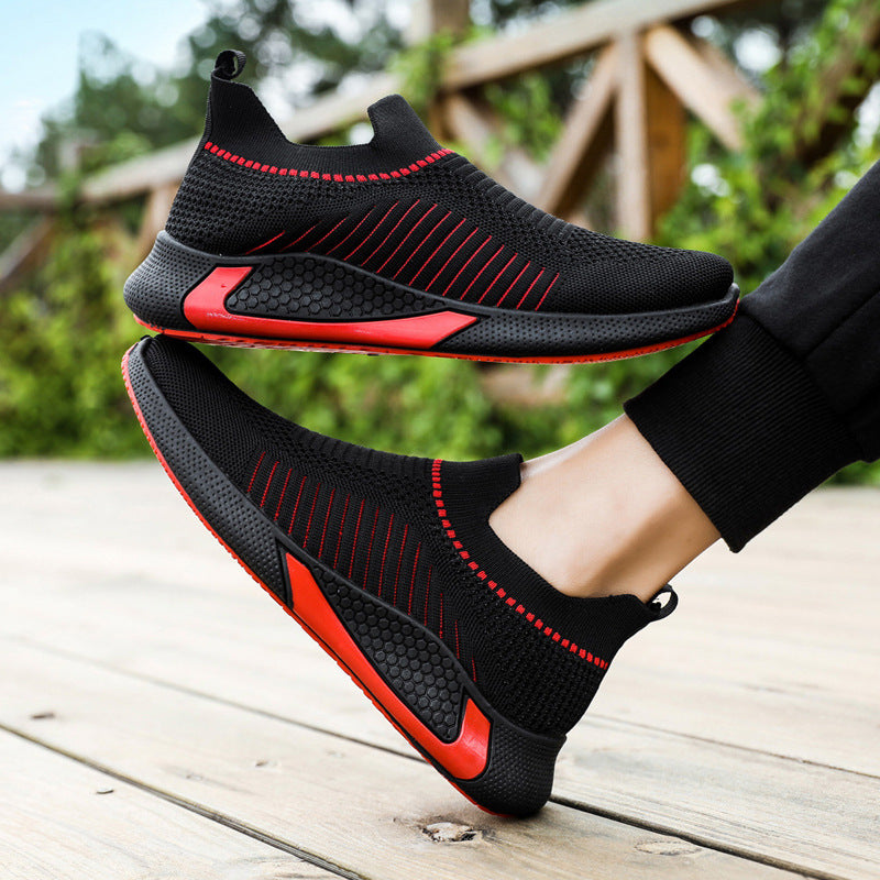 Men's Sock Sneaker Mesh Slip-On Lightweight Sports Shoes