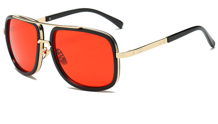 Flat Top Sonnenbrille | Eckig | Luxus Designer Unisex