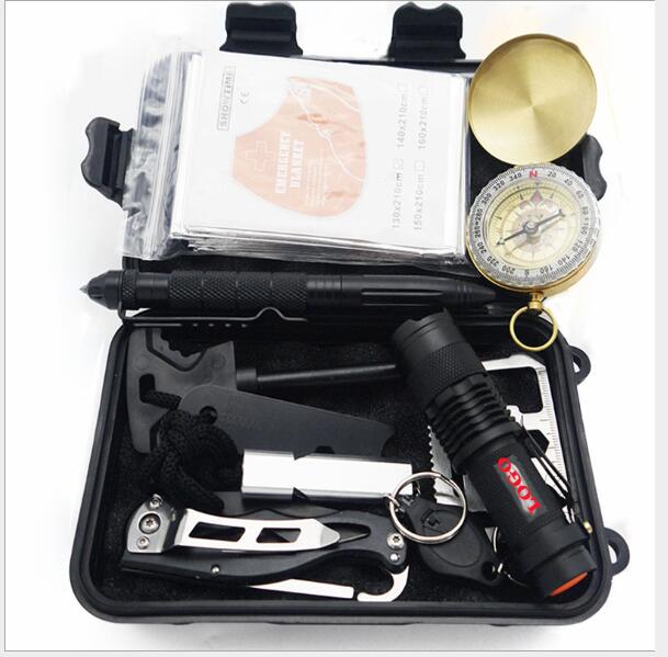 Survival Kit Set | First Aid Outdoor SOS Emergency Equipment