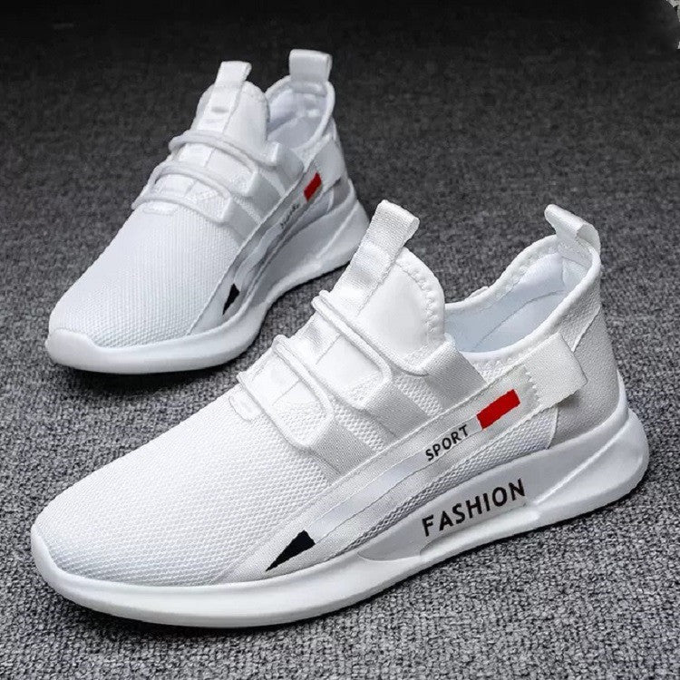 Men's Flyknit Sneakers | Lightweight Breathable Sports Shoes