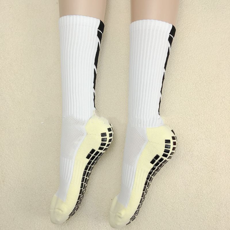 Padded Anti-Slip Football Socks | Mid-calf Performance