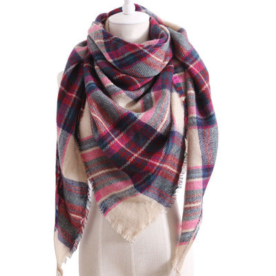 Damen Dreiecksschal Elegant | Herbst Winter Schal Stola