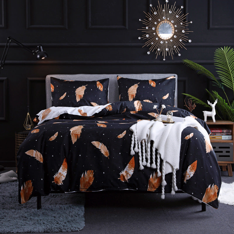 Reactive Printed Bed Linen | color-intensive soft breathable durable
