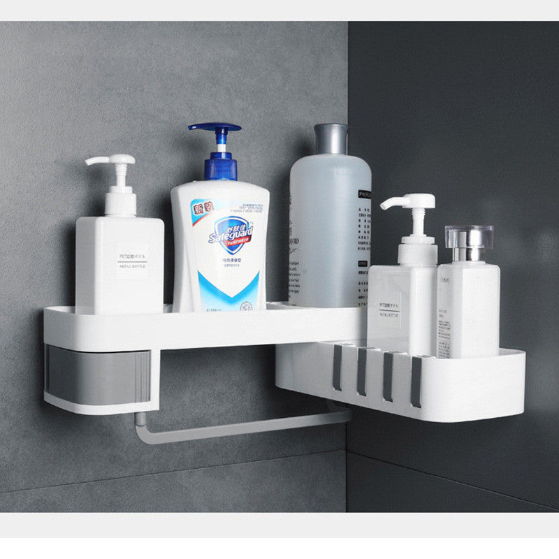 Corner shelf bathroom no drilling | Shower caddy corner | Bathroom shelf