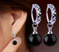 Elegant Agate Stud Earrings – Stylish Natural Stone Earrings for Women