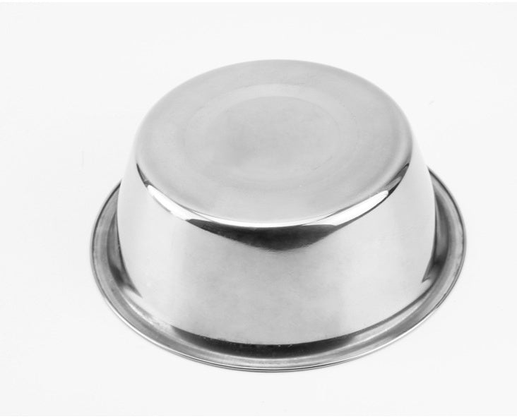 Stainless Steel Pet Bowl Dog Cat | robust hygienic non-slip