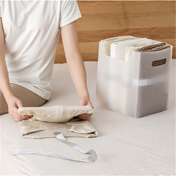 Folding Board Clothing Organizer Wardrobe Quick Tidy Space-Saving