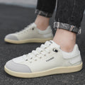 Men's Breathable Canvas Skate Sneakers – Lightweight Summer Casual Shoes
