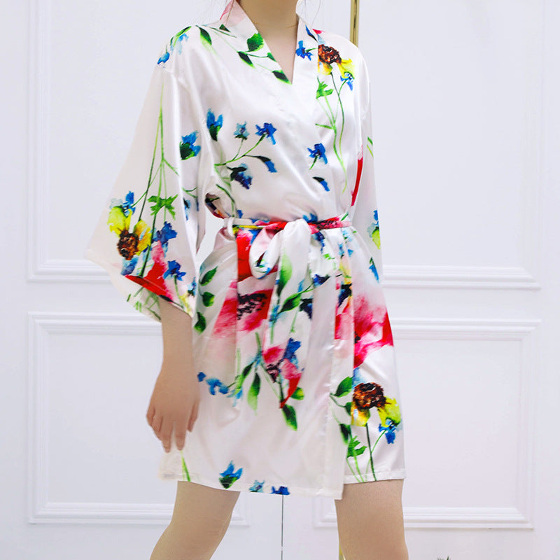 Women's Summer Pajamas Made of Ice Silk – Lightweight, Cooling & Luxuriously Comfortable