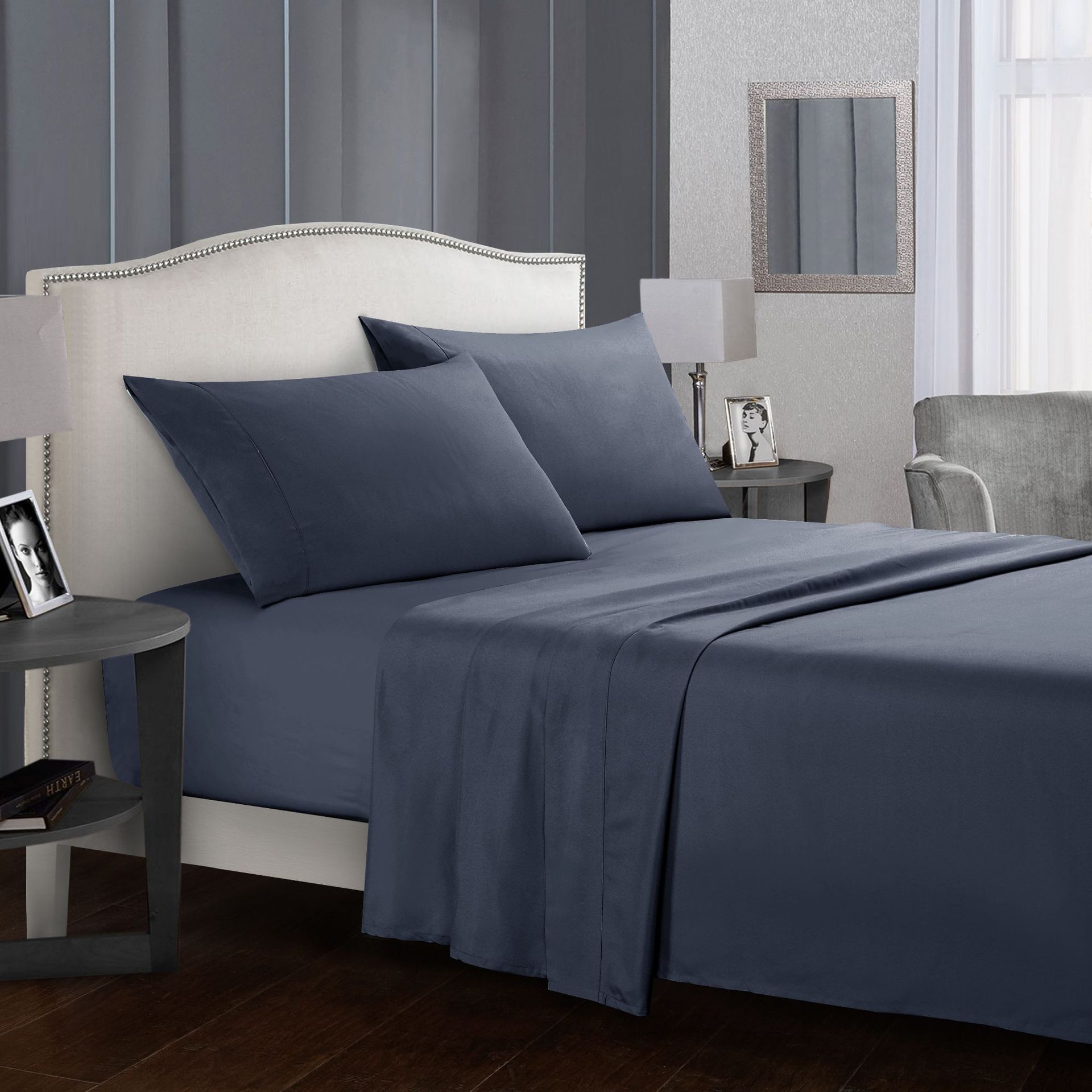 4-piece bedding set | soft breathable easy-care