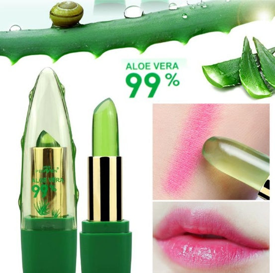 Aloe Vera Farbwechsel Lippenstift | Feuchtigkeitsspendender Lip Balm Gloss