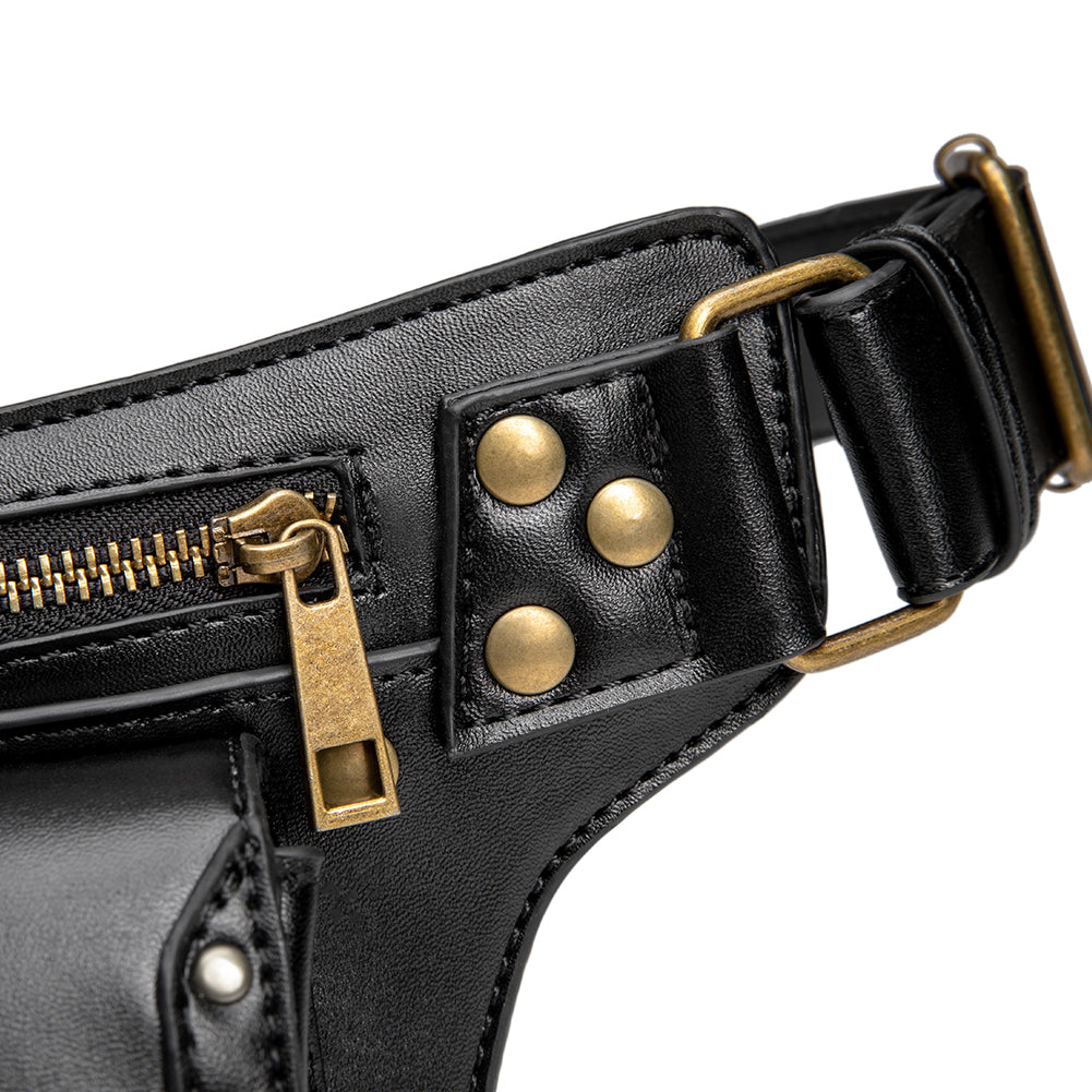 Steampunk Shoulder Bag Men | Vintage Messenger Bag Smartphone
