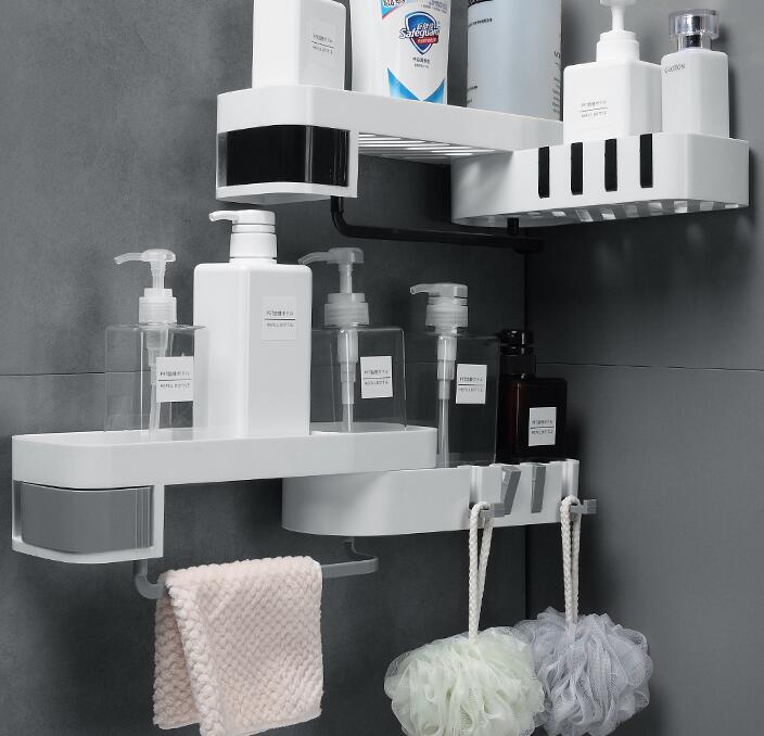 Bathroom Corner Shelf | Space-Saving Modern Shower Shelf