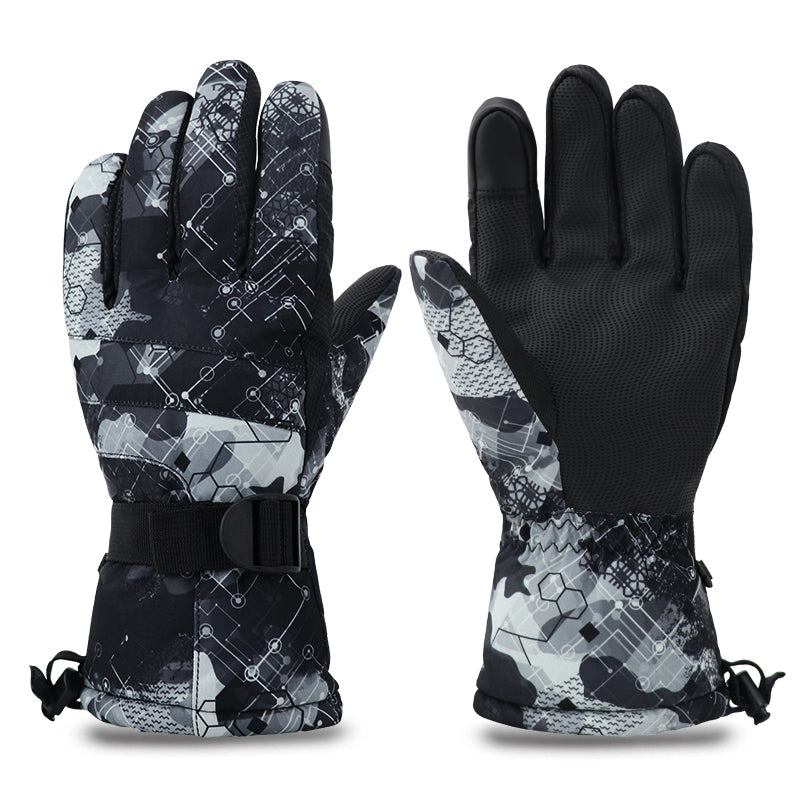Herren & Damen Ski Handschuhe – Wasserdicht Touchscreen Winter