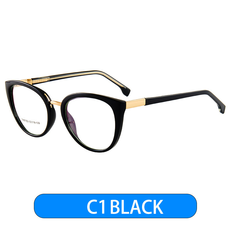 Retro Cat-Eye Blaulichtfilter Brille Damen | Computerbrille