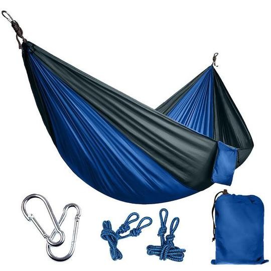 Ultralight Double Camping Hammock made from Parachute Nylon | Portable & Durable Outdoor