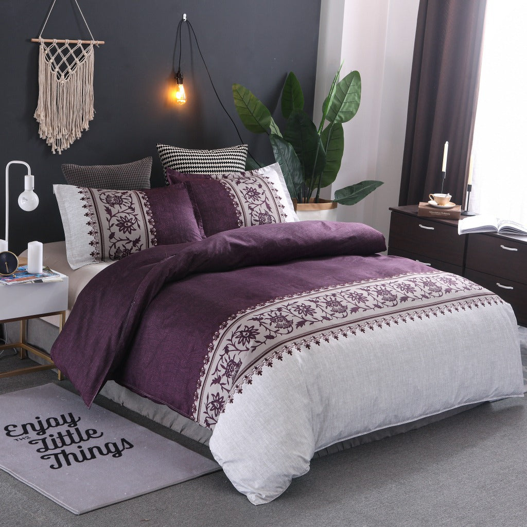 Plain Bedding Set | soft breathable easy-care