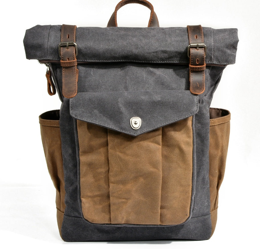 Canvas Backpack Vintage | Robust & Outdoor Mountaineering Bag