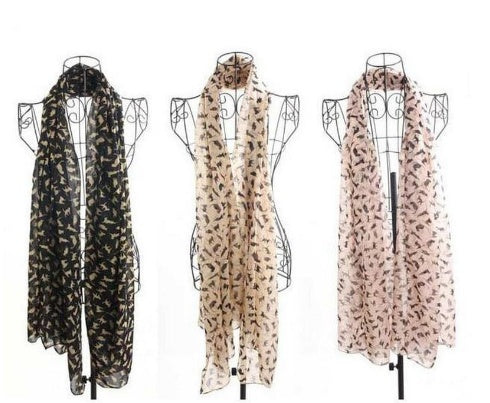 Eleganter Katzen Schal Damen | Classy Chandalay Winter Schal