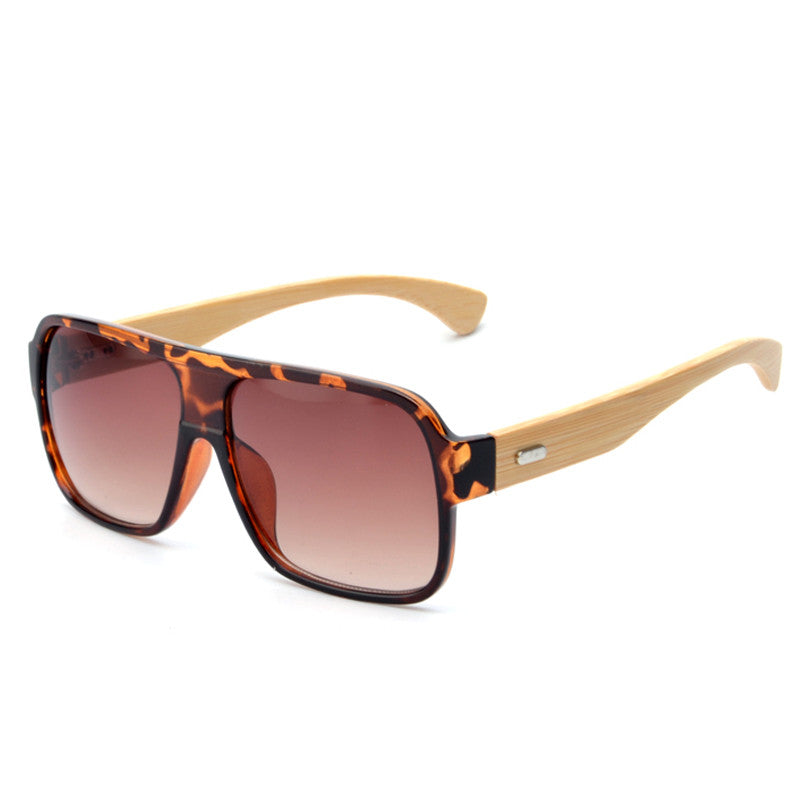 Holz Sonnenbrille eckig | Unisex | Natürliche Designer Brille