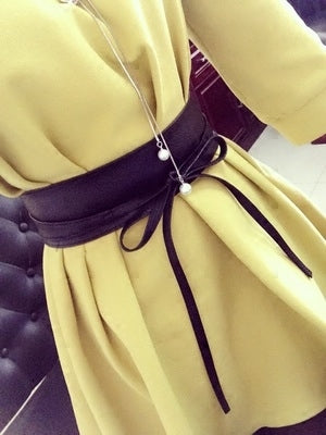 Women's Dress Belt Slim Elegant | Adjustable Classic