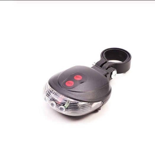 Bicycle Tail Light 5 LED with 2 Laser Lines | USB Rechargeable Safety Light