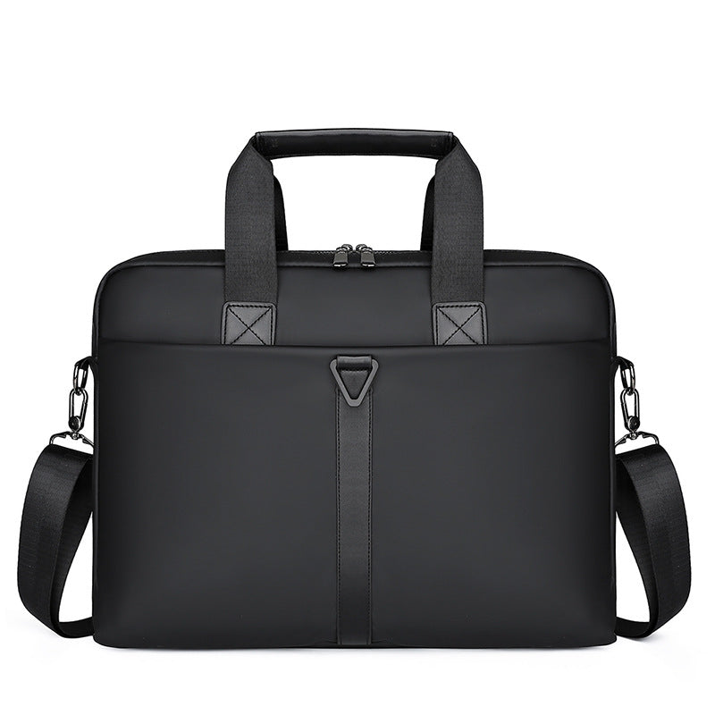 Men's PU Business Briefcase XL – Travel Laptop Shoulder Bag Elegant