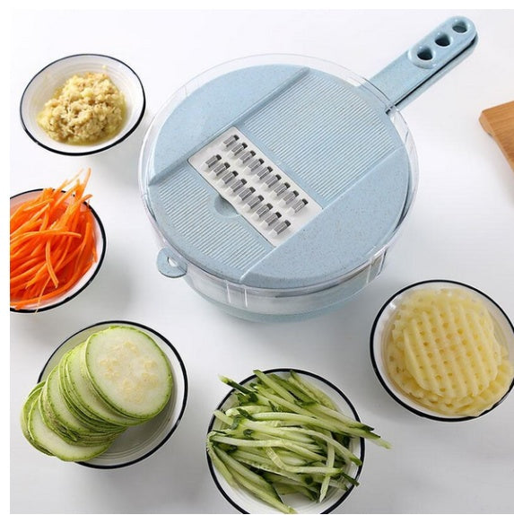 8-in-1 Vegetable Chopper Set | Mandoline Slicer Kitchen Helper