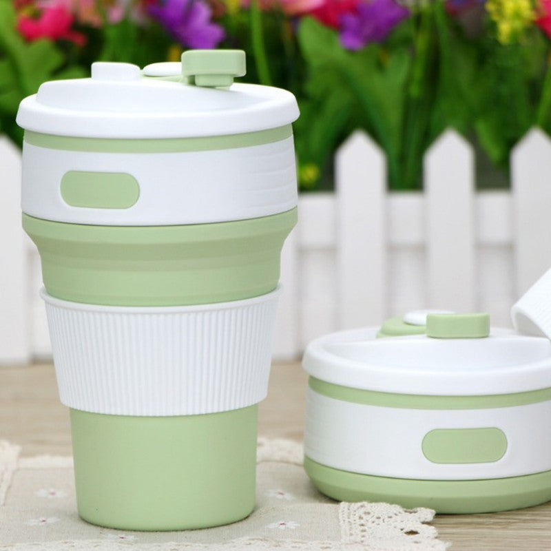 Foldable Silicone Travel Mug – BPA-Free Coffee To Go Mug
