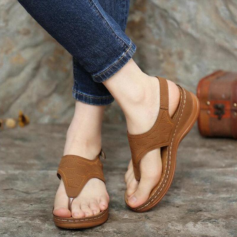 Women's Toe Separator Sandals | Retro Style Elegant Summer Comfortable