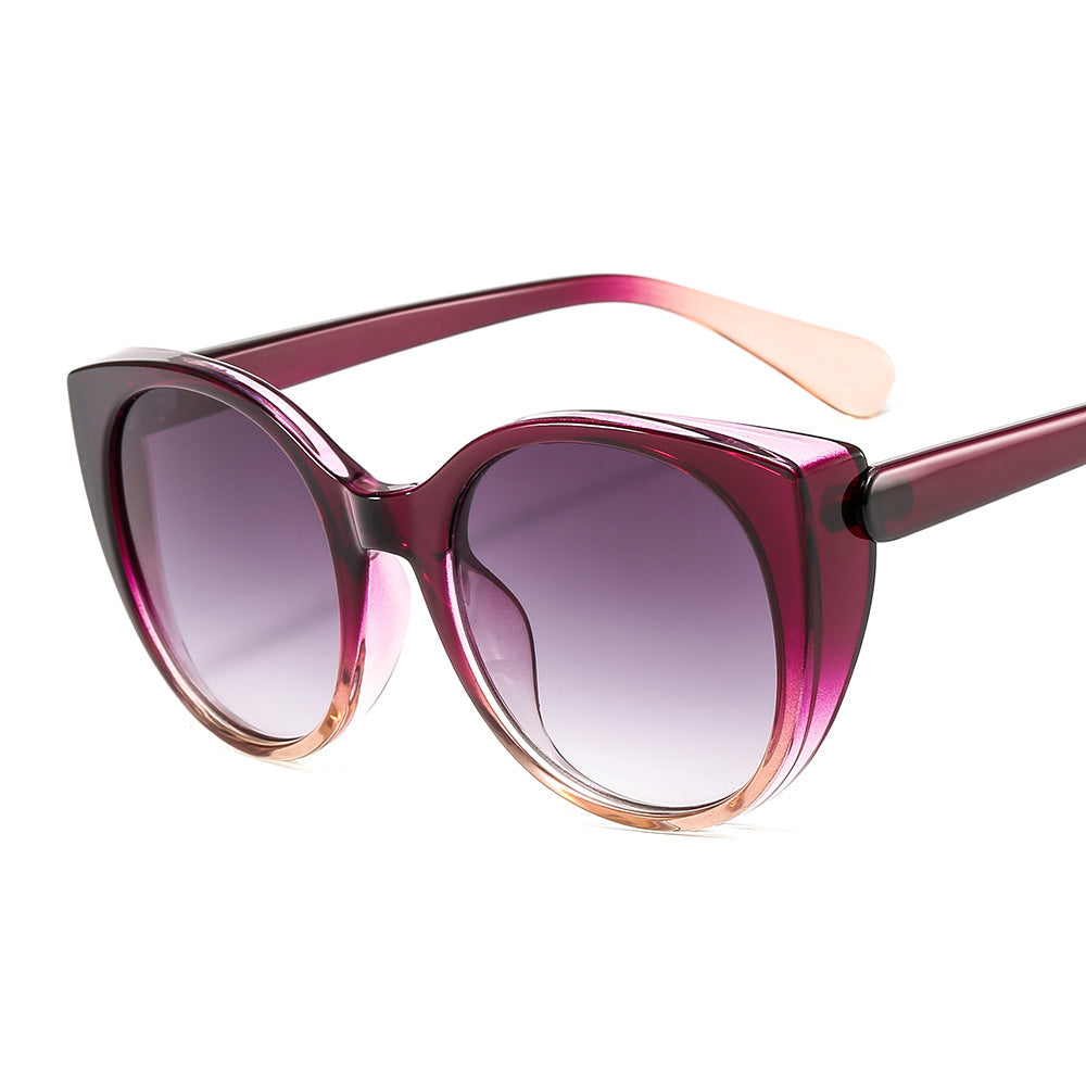 Unisex Sonnenbrille Color Block – Trendige Fashion Brille