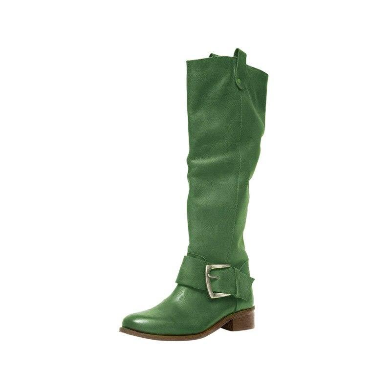 Damen Plus Size Boots | Elegante Stiefeletten mit Blockabsatz