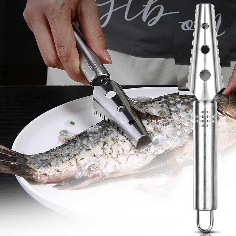 Fish Scaler Stainless Steel | Fish Scale Remover Kitchen Tool