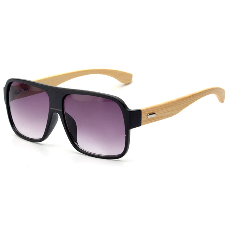 Holz Sonnenbrille eckig | Unisex | Natürliche Designer Brille