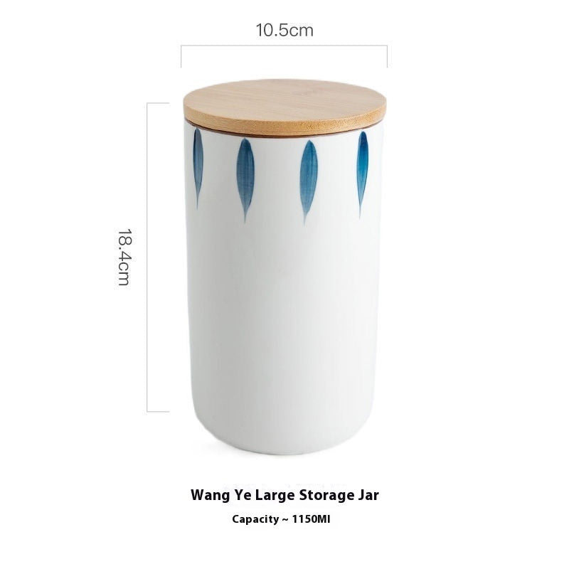 Airtight Ceramic Storage Jar | Muesli Storage | Kitchen Container