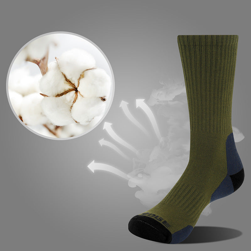 Men's Mid-Cut Basketball Socks | Sporty Casual Breathable