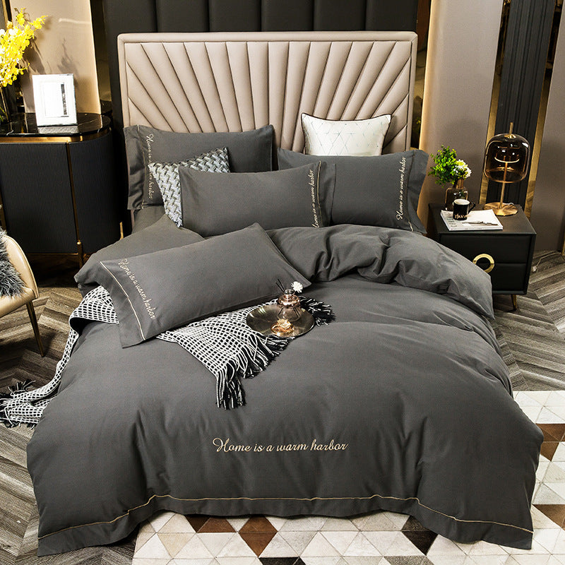 Brushed bedding | soft warm breathable durable