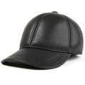 Leather Baseball Cap for Men | Goatskin | Vintage Style Cap