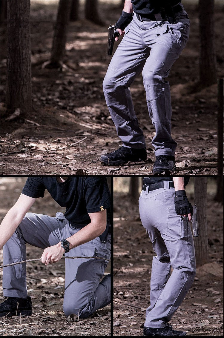 Men's Tactical Pants IX7 | Outdoor Multi-Pocket Straight Robust