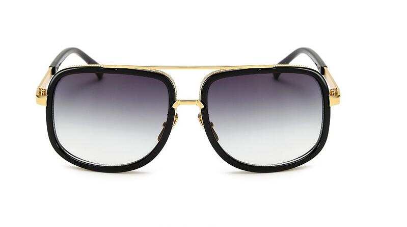 Flat Top Sonnenbrille | Eckig | Luxus Designer Unisex