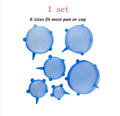 Silicone Stretch Lids Set | Reusable Food Covers
