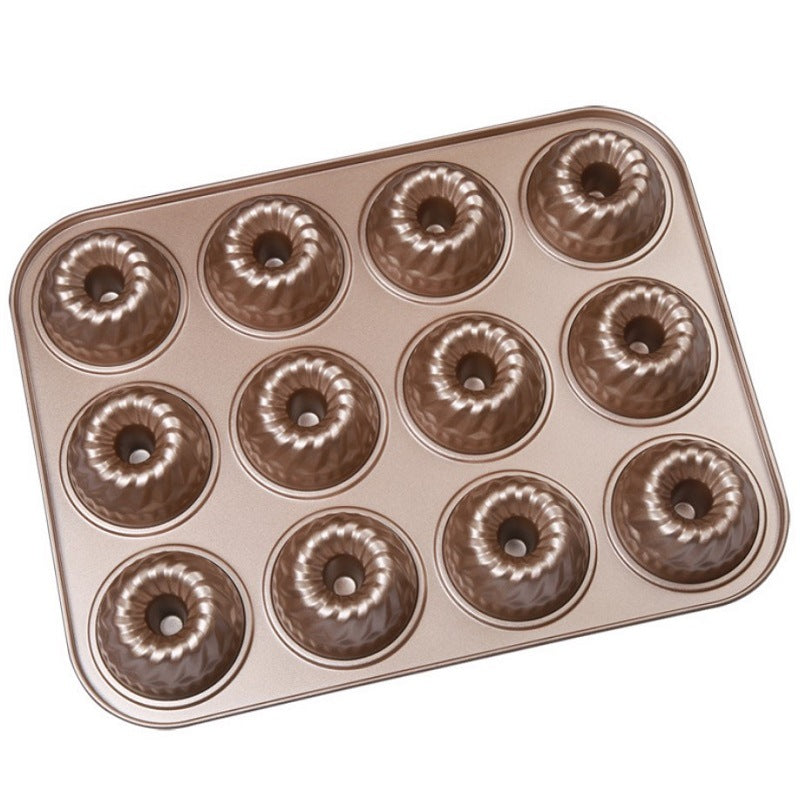 Donut Backform 12er/24er – Antihaft Muffin & Donut Blech