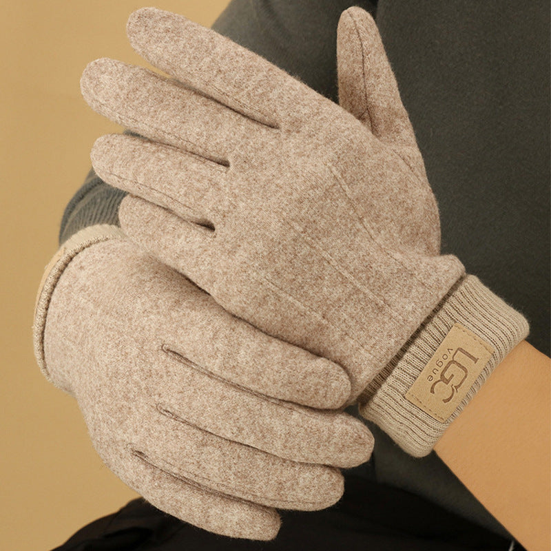 Men's Thermal Gloves soft warm Winter elegant Comfort