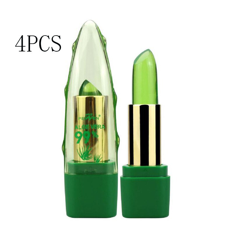 Aloe Vera Farbwechsel Lippenstift | Feuchtigkeitsspendender Lip Balm Gloss