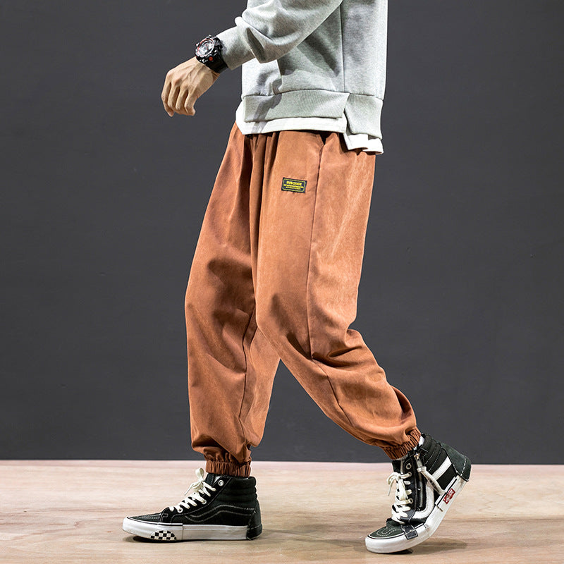 Men's Wide Leg Joggers | Harlan Track Pants Casual
