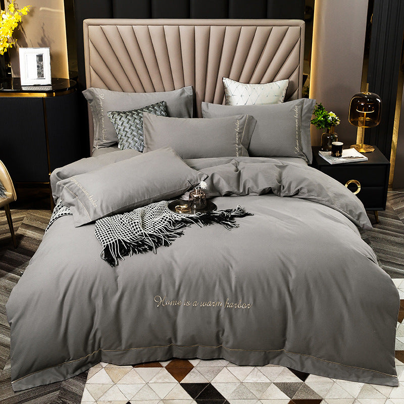 Brushed bedding | soft warm breathable durable