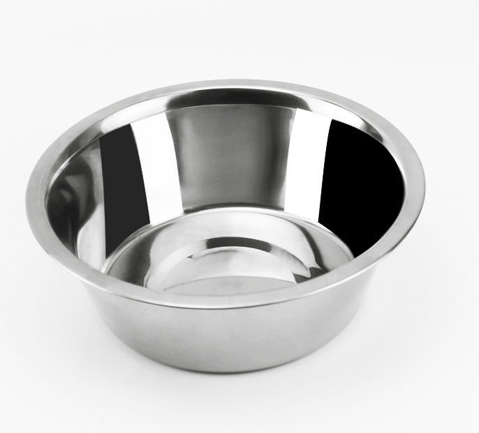 Stainless Steel Pet Bowl Dog Cat | robust hygienic non-slip